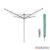 Brabantia Lift-O-Matic 50m Rotary Airer 50m With Ground Spike Cover