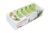 BranQ kitchen organiser, plastic, green, 30.3 x 12.8 x 8 cm