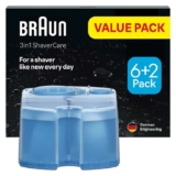 Braun 3in1 ShaverCare Cleaning Cartridges 8 Pack – with code