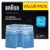 Braun 3in1 ShaverCare Cleaning Cartridges, Value Pack 82 – With Code