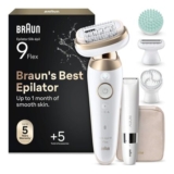 Braun Silk-Pil 9 Flex SkinSpa Epilator with 360 Head