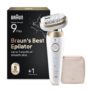 Braun Silkpil 9 Flex, Epilator with 360 Flexible Head for Easy Hair Removal