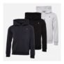 Brave Soul Brave Soul Mens Howard Three Pack Hoodies