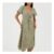 Brave Soul Womens V-Neck Midi Floral Wrap Dress