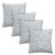 Brentfords Outdoor Cushion Covers Only, Waterproof Decorative Grey Geometric Outdoor Cushion Covers 45 x 45 sold & FB OnlineHomeShop