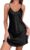 Bresdk Womens Nightwear Satin Nightdress for Women Sexy Negligees Babydoll Lingerie Lace Nighty Chemise