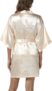 Bride Silk Dressing Gown for Women UK Ladies Kimono Satin Robe Lightweight Japanese Wedding Dressing Gowns Pyjama Short