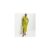 Bright Green Ruched Short Sleeve Midi Dress