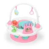 Bright Starts Disney Princess SuperSeat Baby Sit-up Seat, Pink, 4m-4y