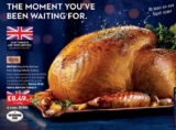 British Roly Poly Bronze Free Range Turkey. Serves 10-14 £8.49/Kg