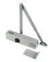 Briton 2000 Series Silver effect Aluminium Surface-mounted Door closer Free C&C