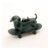 Bronze Tone Dachshund Skateboard Ornament 35x45cm