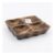 Brown Acacia Wood Dip Tray 4x20cm