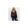 Brown Double Pocket Belted Short Belted Mac