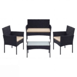Brown / Taupe SONGMICS Garden Furniture Set – Sold by SONGMICS HOME UK / FBA
