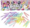 Bubblz 48-Pack Pastel Bubble Solution with Wands Mini Bubble Bottles with Stick Wands for Kids Ideal for Party Bag Fillers, Outdoor Play & Birthdays Bubble Toy Set for Ages 3