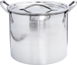 Buckingham Stock Pot with Stainless Steel Lid Multi Purpose Boiling Pot for Soups Stews & Brew 11 litres