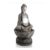 Buddha & Crystal Ball Water Feature with LED Lights Indoor/Outdoor H66cm