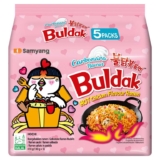 Buldak Hot Chicken Ramen Noodles Carbonara Flavour 650g (130g x 5)