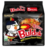 Buldak Samyang Hot Chicken Flavour Ramen 5x140g – Clubcard Price