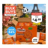 Bulk Special, St Michel La Galette All Butter Biscuits 2.6kg – 400 Biscuits