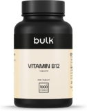 Bulk Vitamin B12 Tablets, High Strength, Pack of 60 1000 mcg, 60 Servings