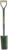 Bulldog 5CLAM All Steel Cable Laying Shovel, Green