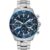 Bulova High Precision Chronograph Mens Stainless Steel Bracelet Watch