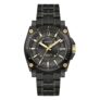 Bulova Icon Mens Black Dial & Black Stainless Steel Bracelet Watch