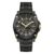 Bulova Icon Mens Black Dial & Black Stainless Steel Bracelet Watch