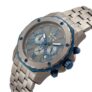 Bulova Marine Star 44mm Chronograph Mens Watch in Marine Silver