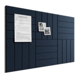 Bumusty Felt Pin Board 6-Pack – Carbon Blue