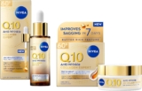 Bundle of NIVEA Q10 Anti-Wrinkle Collagen Expert 3in1 Repairing Serum (30ml) Expert Day & Night Facial Butter (50ml), Serum and Face Cream Skincare Bundle, For 60 Mature Skin