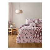 Bunny Blooms Reversible Microfibre Single Duvet Set