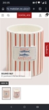 Buon Appetito Stripe Candle – 99p store collection
