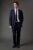 Burton Navy Regular Fit 2-Piece Suit (Jacket £35 Trousers £20)
