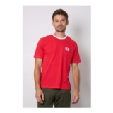 Burton Red England Chest Badge Crew Neck T-Shirt