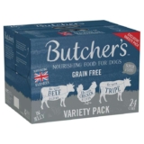 Butchers Complete Wet Can Adult Dog Food Variety Pack 24x400g – Prime Deal