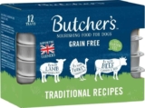 Butchers Complete Wet Tray Grain Free Hypoallergenic Adult Dog Food 12x150g Lamb, Turkey & Beef S&S £5.31, 24x150g, £10.44 S&S Prime Day
