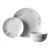 Butterfly White 12 Piece Dinner Set