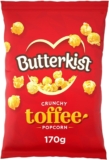 Butterkist – CRUNCHY TOFFEE popcorn 170g – 105 Calories Per Serving – Gluten Free, No Artificial Colours or Flavours, Suitable for Vegetarians
