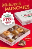 Buy Any Dozen Get Any Dozen Free (Deal Price Based on 12 x Glazed Donuts)