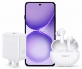 Buy a New OPPO Reno 16F Or 16 from Participating Retailers to claim OPPO Enco Air 5 Pro & OPPO 45W SUPERVOOC Charger
