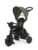 Buzz Baby Trike, 4 in 1 Kids Tricycle, Removable Canopy, 5-Point Safety Harness, from 10 Months to 25kg, Black/Green