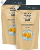 By Amazon Milk & Honey Hand Soap Refill, 2 x 1000ml – £2.24 S&S