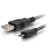 C2G 1M USB-A 2.0 Male to Micro USB-B Male Extension Cable (3.3 Foot) Short PS4 Controller Charger Cable, black