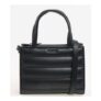 CALVIN KLEIN Black Quilted Mini Tote Bag