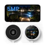 CAMSTRO 5MP Window Cameras, Smart Display, Dual-Band WiFi