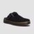 CARLSON SUEDE MULES, Black Suede, Size 9-10