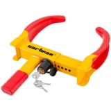 CARTMAN Heavy Duty Adjustable Wheel Clamp Lock with 3 Keys – Sold By Cartman-EU / FBA – Prime Deal